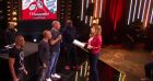 Léa Salamé et Akhnaton dans 'On Est en Direct"