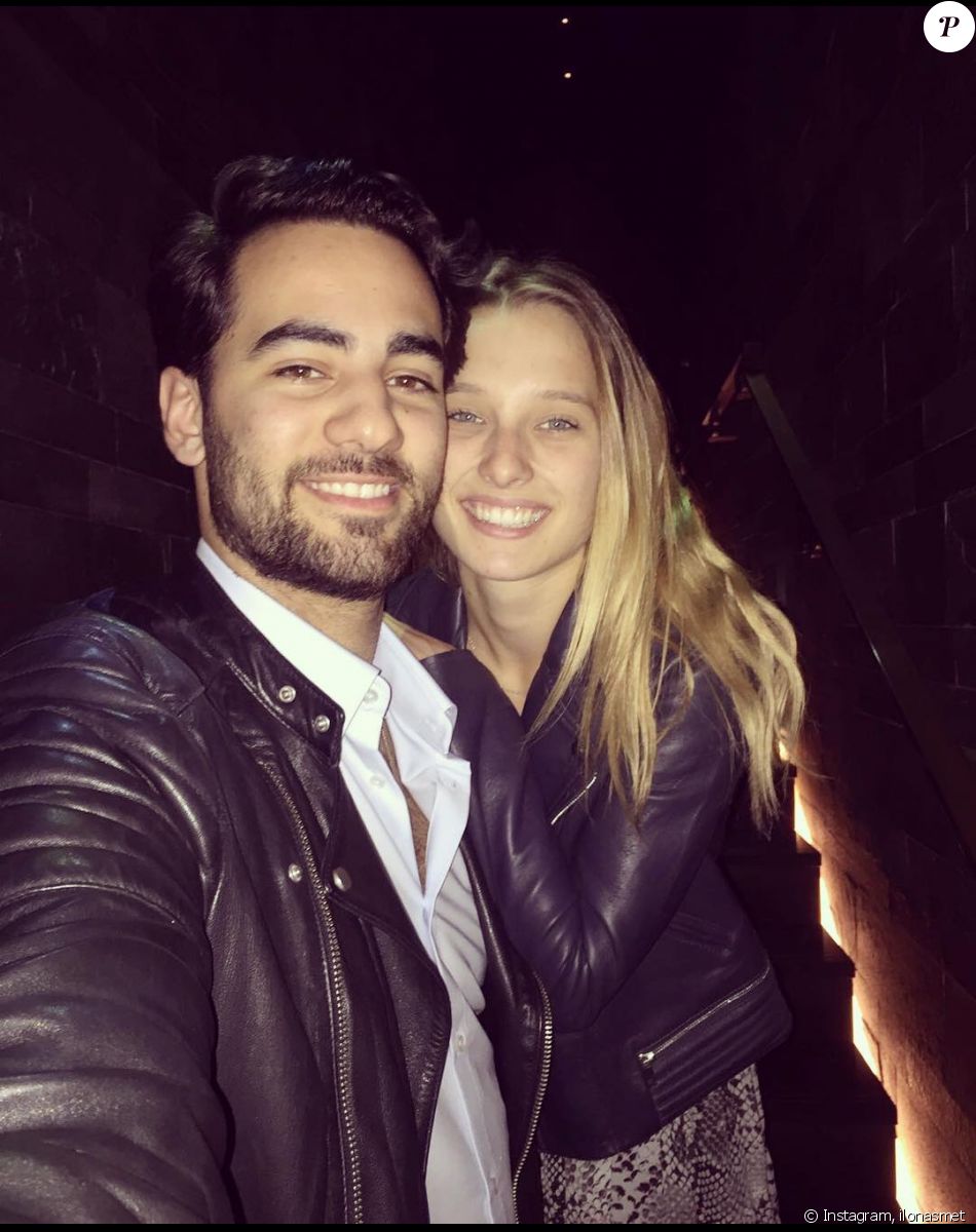 Ilona Smet et son compagnon Kamran Ahmed sur Instagram.