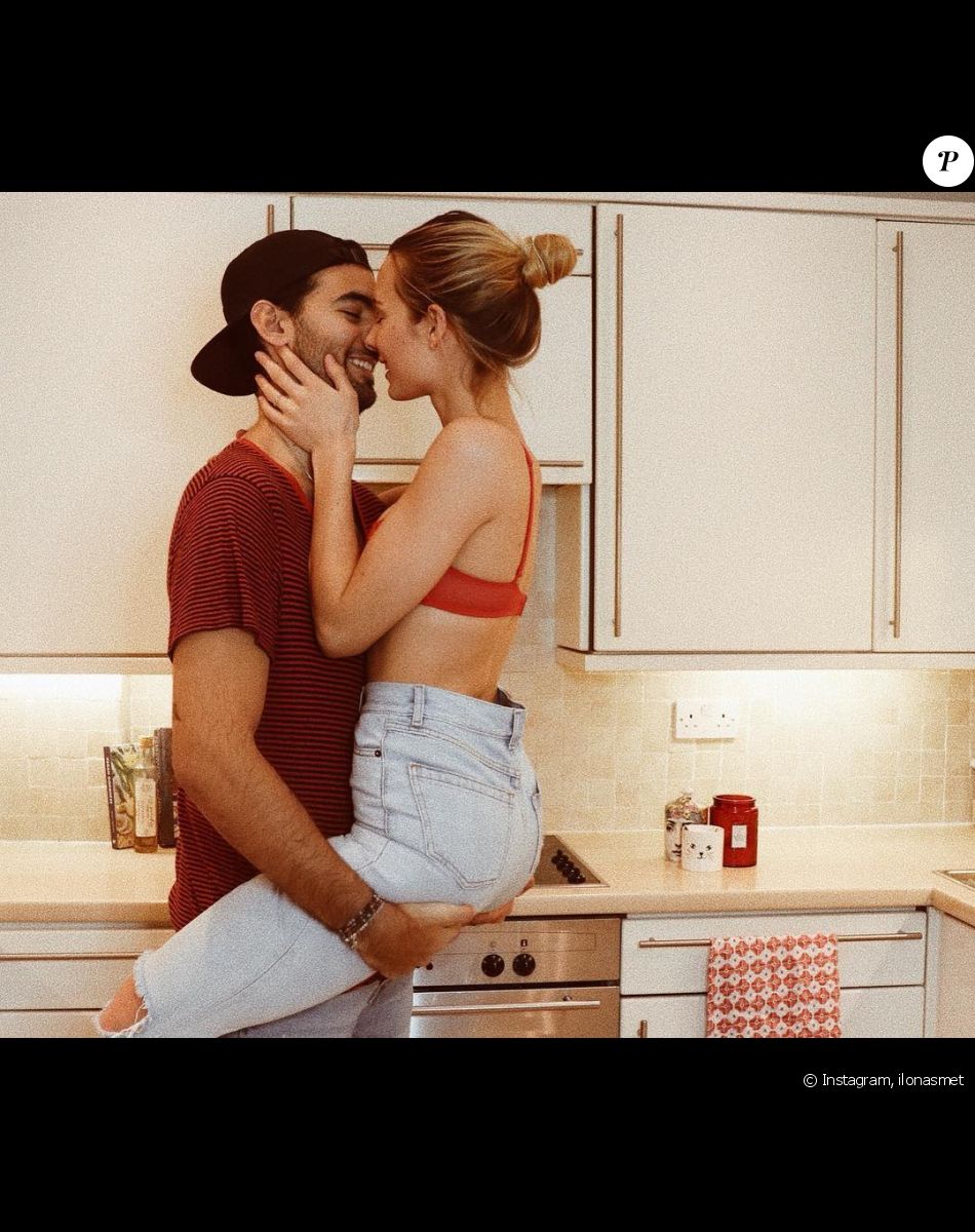 Ilona Smet et son compagnon Kamran Ahmed sur Instagram.