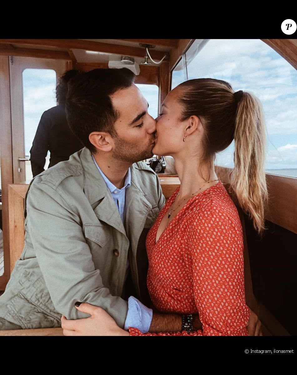 Ilona Smet et son compagnon Kamran Ahmed sur Instagram.