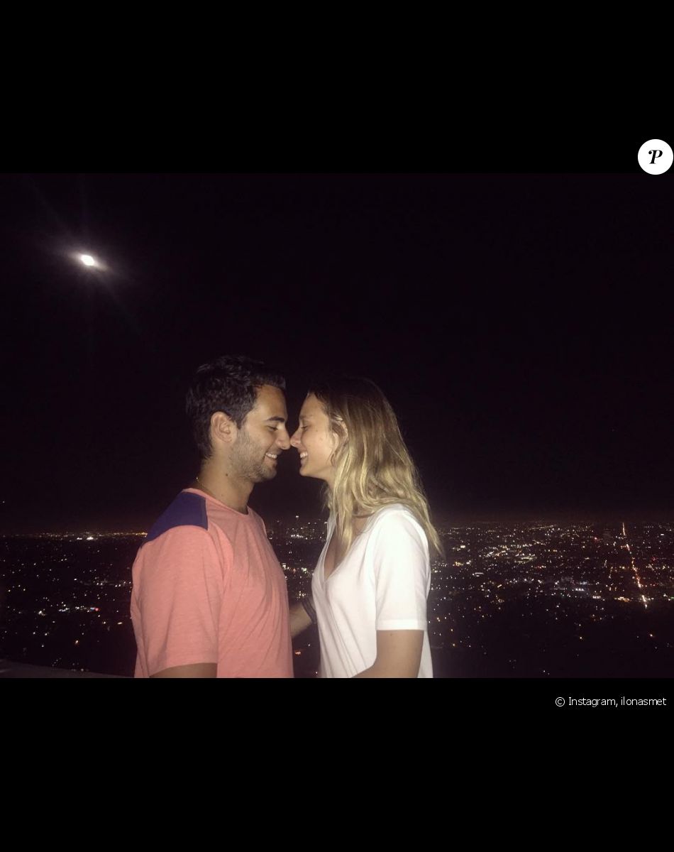 Ilona Smet et son compagnon Kamran Ahmed sur Instagram.