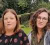 Les soeurs de Camille Lou lui rendent hommage dans l'émission "Les enfants de la télé", sur France 2. Le 5 septembre 2021.