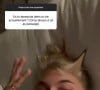 Louane répond aux questions de ses fans sur Instagram. Le 6 septembre 2021.