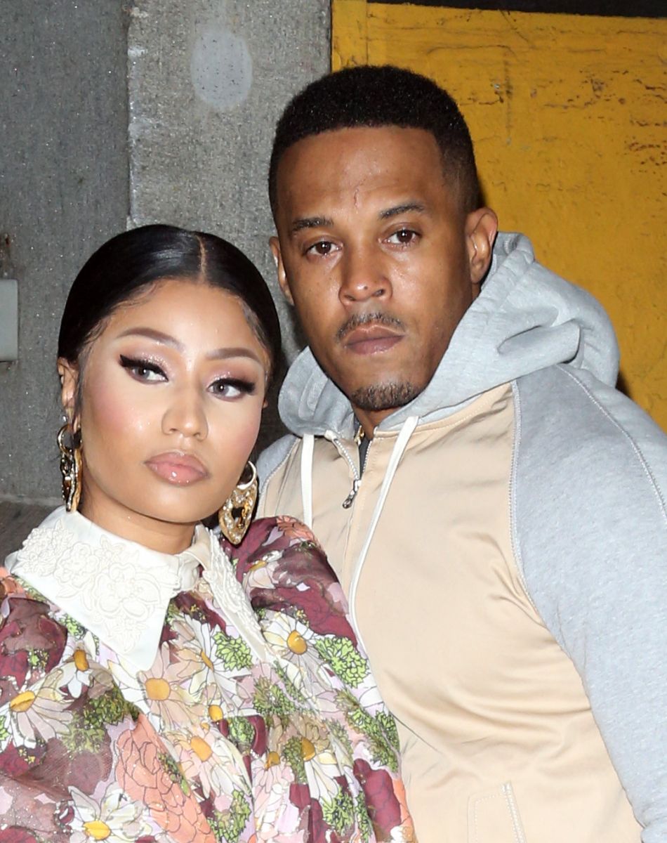 Nicki Minaj et son mari Kenneth Petty arrivent au défilé de Marc Jacobs lors de la New York Fashion Week (NYFW).