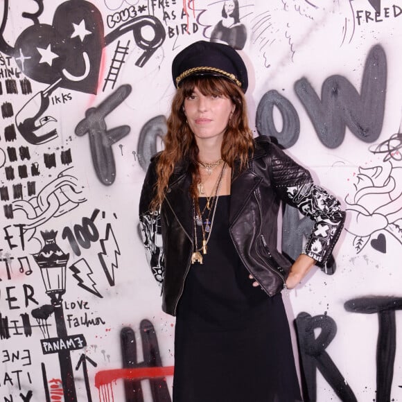 Exclusif - Lou Doillon à la soirée de présentation de la nouvelle plateforme de marque "Génération IKKS" et de la première capsule iconique "La Leather Story" sur les toits de la capitale, rue d'Abbeville, à Paris. © Rachid Bellak / Bestimage