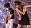 Exclusif - Lou Doillon anime la soirée de présentation de la nouvelle plateforme de marque "Génération IKKS" et de la première capsule iconique "La Leather Story" sur les toits de la capitale, rue d'Abbeville, à Paris. Le 8 septembre 2021 © Rachid Bellak / Bestimage