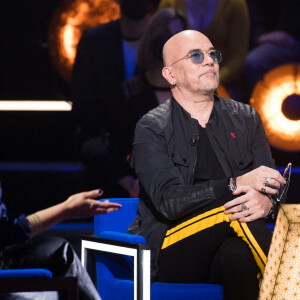 Exclusif - Faustine Bollaert, Pascal Obispo - Enregistrement de l'émission "La boîte à Secrets 9" à Paris, qui sera diffusée le 9 septembre sur France 3. © Tiziano Da Silva / Bestimage