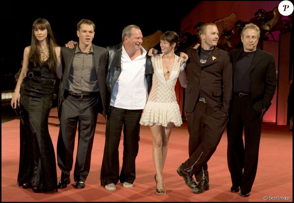  Heath Ledger, Monica Bellucci, Terry Gilliam, Lena Headey et Matt Damon durant la 62e édition de la Mostra de Venise. 