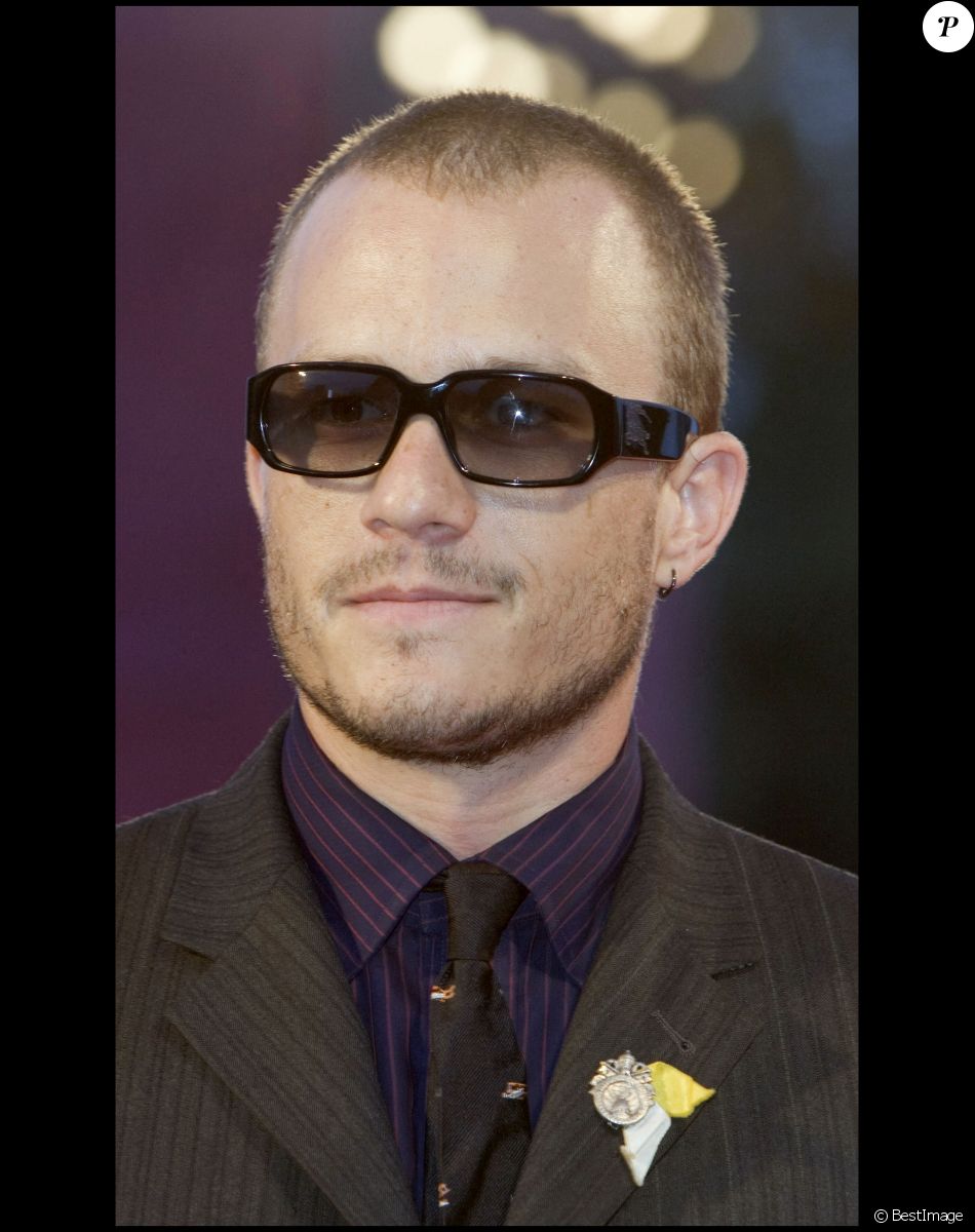 Heath Ledger à la première de Casanova, à la 62e édition de la Mostra de Venise.