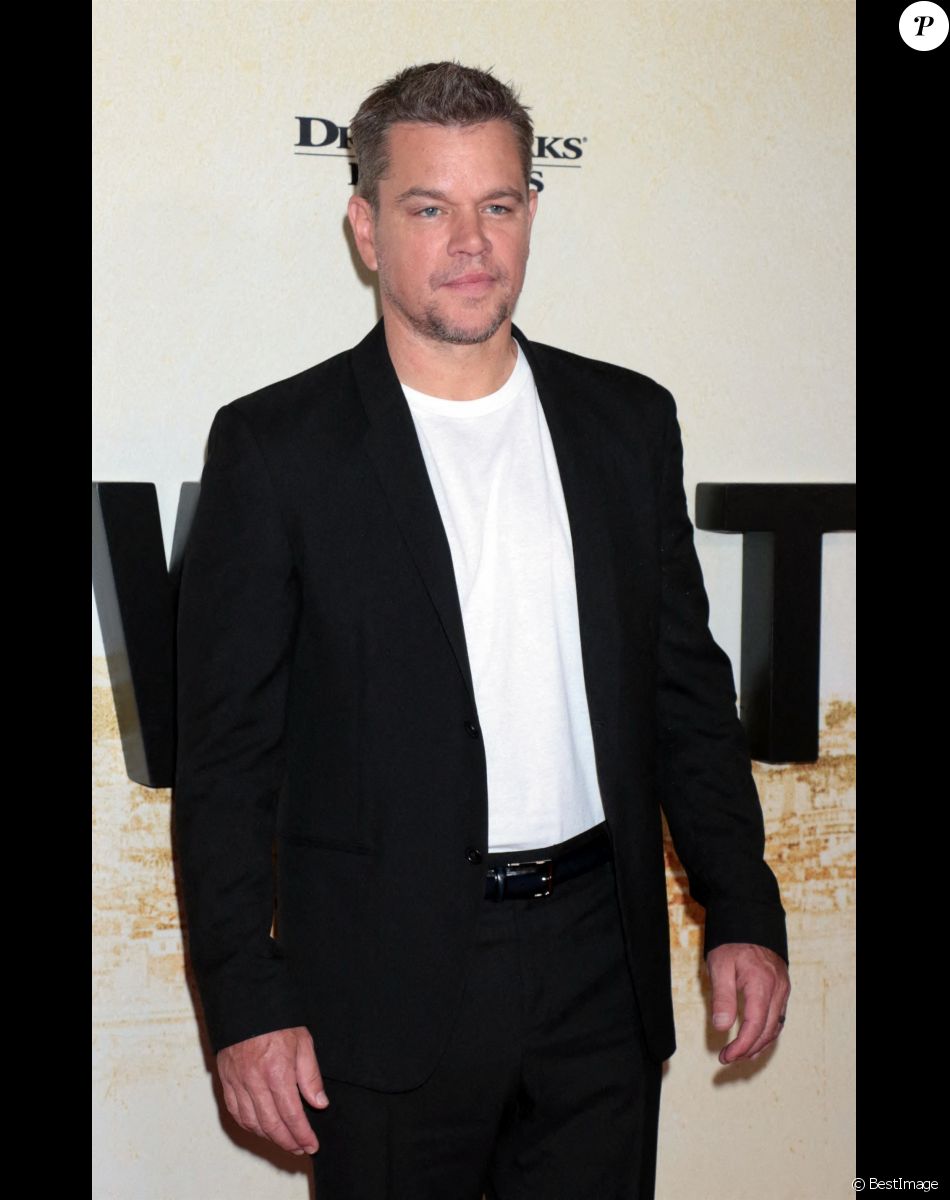 Matt Damon - Les célébrités assistent à la première du film "Stillwater" au Lincoln Theater à New York