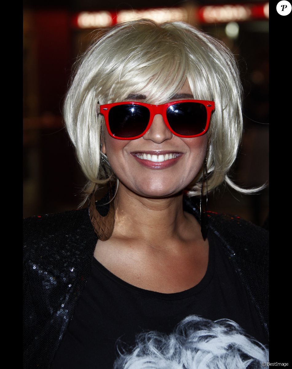 La chanteuse Lââm lors de la conférence de presse de la chaîne de télévision Melody à Paris, le 27 septembre 2011.