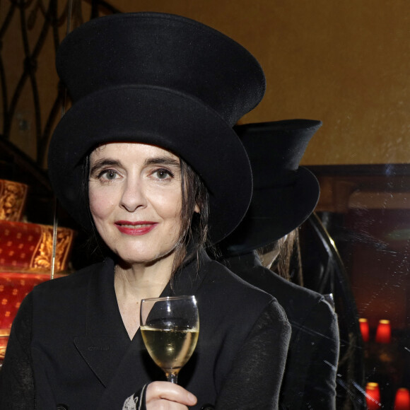 Portrait de Amélie Nothomb le 11 avril 2018. © Cédric Perrin / Bestimage