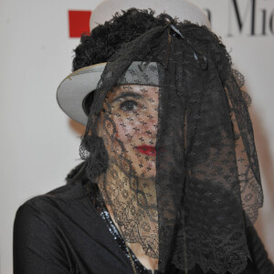 Amélie Nothomb à l'inauguration du 32e salon du livre à la Porte de Versailles, le 16 mars 2012.