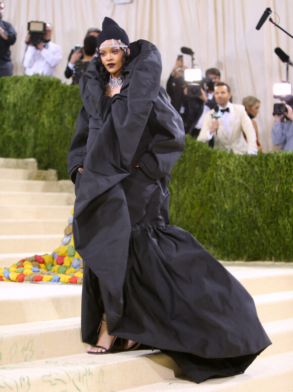 Rihanna - Soirée du Met Gala (Met Ball) 2021 "Celebrating In America: A Lexicon Of Fashion" au Metropolitan Museum of Art à New York, le 13 septembre 2021.