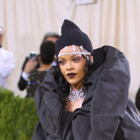 Rihanna - Soirée du Met Gala (Met Ball) 2021 "Celebrating In America: A Lexicon Of Fashion" au Metropolitan Museum of Art à New York, le 13 septembre 2021.