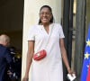 Marie-José Pérec assiste à la cérémonie consacrée aux médaillés olympiques et paralympiques des Jeux de Tokyo au Palais de l'Elysée. Paris, le 13 septembre 2021. © JB Autissier/Panoramic/Bestimage