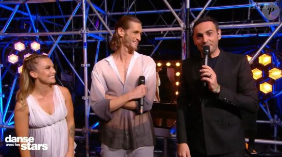 Wejdene et Samuel Texier lors du premier prime de "Danse avec les stars 2021" le 17 septembre, sur TF1