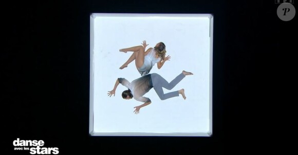 Bilal Hassani et Jordan Mouillerac lors du premier prime de "Danse avec les stars 2021", le 17 septembre, sur TF1