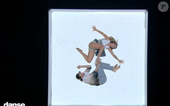 Bilal Hassani et Jordan Mouillerac lors du premier prime de "Danse avec les stars 2021", le 17 septembre, sur TF1