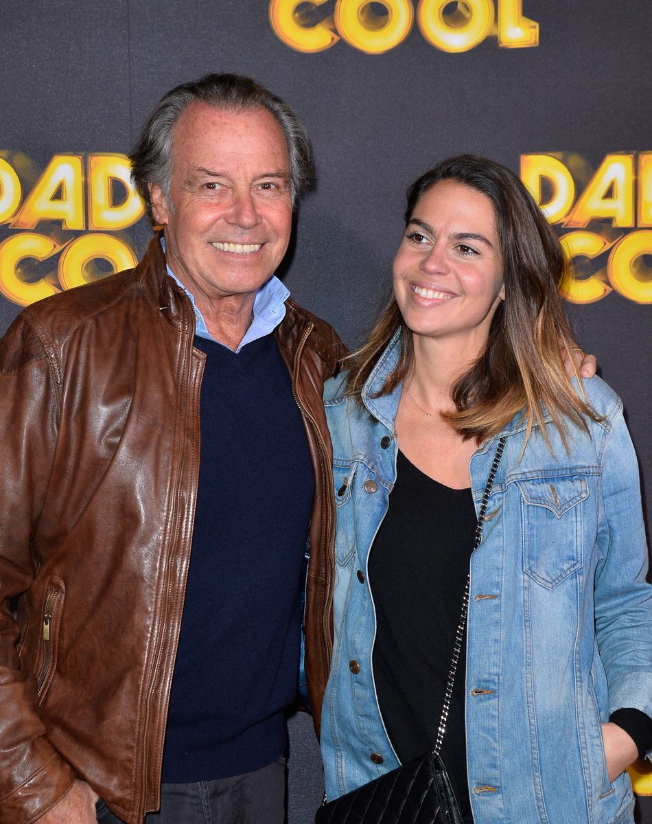 Michel Leeb et sa fille Elsa - Avant-première du film "Daddy Cool" au cinéma UGC Ciné Cité Bercy à Paris, France, le 27 octobre 2017. © Coadic Guirec/Bestimage