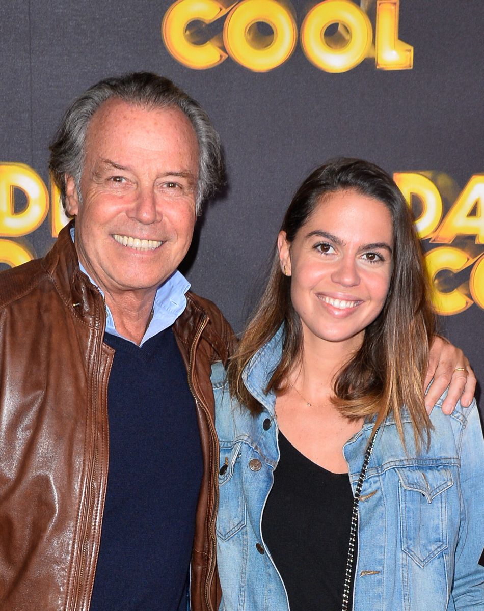 Michel Leeb et sa fille Elsa - Avant-première du film "Daddy Cool" au cinéma UGC Ciné Cité Bercy à Paris, France, le 27 octobre 2017. © Coadic Guirec/Bestimage
