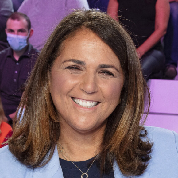 Exclusif - Valérie Bénaïm - Première émission de la 12ème saison de TPMP (Touche pas à Mon Poste) diffusée en direct sur C8 le 30 août 2021. © Jack Tribeca / Bestimage 
