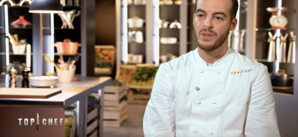Bruno dans le quatrième épisode de "Top Chef 2021" sur M6.