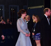Le prince Harry, le prince William, duc de Cambridge, Catherine Kate Middleton, la duchesse de Cambridge - Première mondiale du nouveau James Bond "Spectre" au Royal Albert Hall à Londres le 26 octobre 2015.