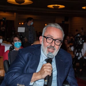 Dominique Farrugia - Soirée de gala "Action Enfance fait son cinéma" au Grand Rex à Paris, le 20 septembre 2021. © Pierre Perusseau/Bestimage