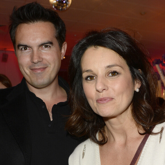 Faustine Bollaert et son mari Maxime Chattam - Soirée de lancement J-68 de la 95ème édition du Prix d'Amérique Opodo à l'Hippodrome de Paris-Vincennes. © Guirec Coadic/Bestimage