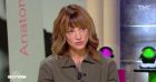 Asia Argento sur le plateau de "Quotidien" pour parler de son autobiographie, "Anatomie d'un coeur sauvage" (Ed. Hors Collection).
