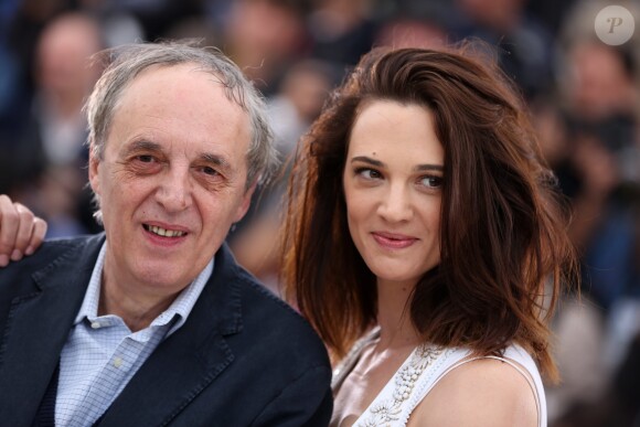 Asia Argento et son père Dario Argento à Cannes en mai 2012.