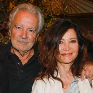 Evelyne Bouix et son homme Pierre Arditi - Soirée de présentation de la première édition du Festival CinéRoman à la Closerie des Lilas à Paris. © Christophe Clovis / Bestimage