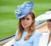La princesse Beatrice et la princesse Eugenie d'York - La famille royale d'Angleterre à son arrivée à Ascot pour les courses hippiques. Le 19 juin 2018