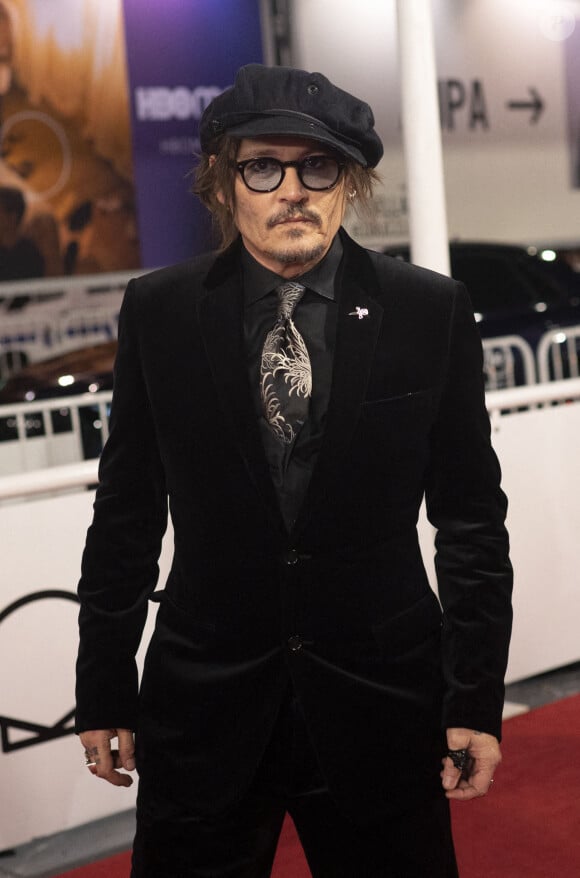 Johnny Depp est au 69ème festival international du film de San Sebastian (Saint Sebastien) pour recevoir un Donostia le 22 septembre 2021.