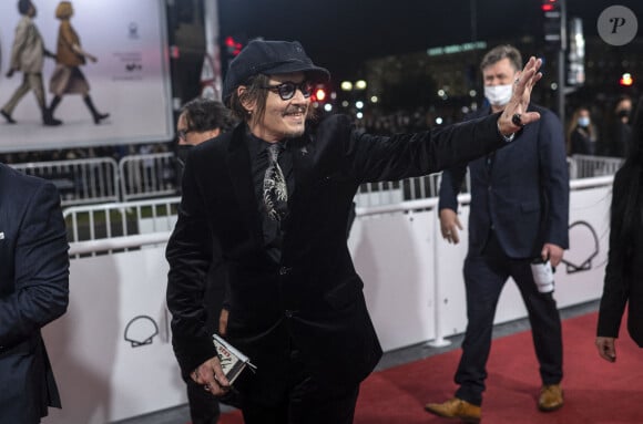 Johnny Depp est au 69ème festival international du film de San Sebastian (Saint Sebastien) pour recevoir un Donostia le 22 septembre 2021.