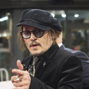 Johnny Depp au photocall de la projection du film "The Daughter" au 69ème festival international du film de San Sebastian (Saint Sebastien) le 22 septembre 2021. © Jack Abuin/ZUMA Press Wire / Bestimage