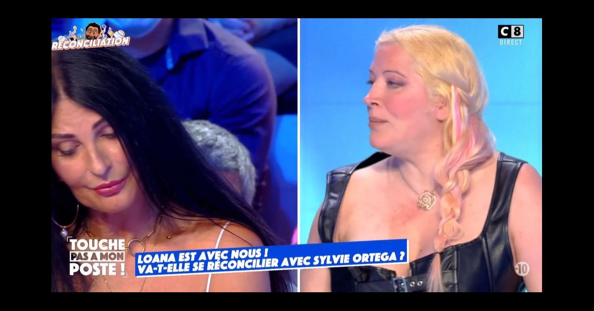 Loana face à Sylvie Ortega dans Touche pas à mon poste, le 23 septembre