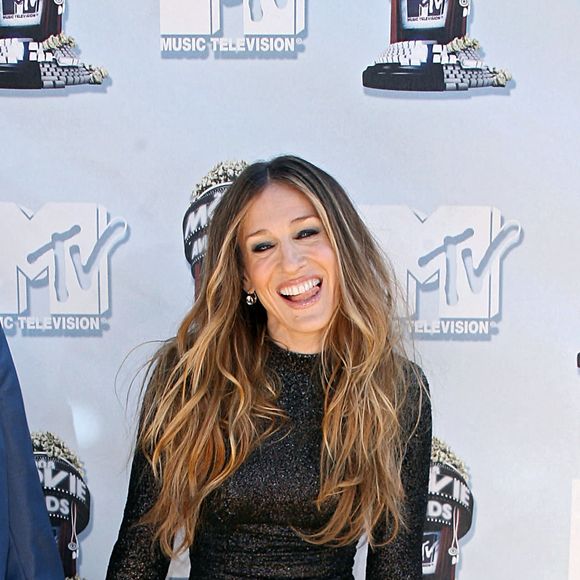 Sarah Jessica Parker et Willie Garson aux MTV Movie Awards à Los Angeles en 2008. 