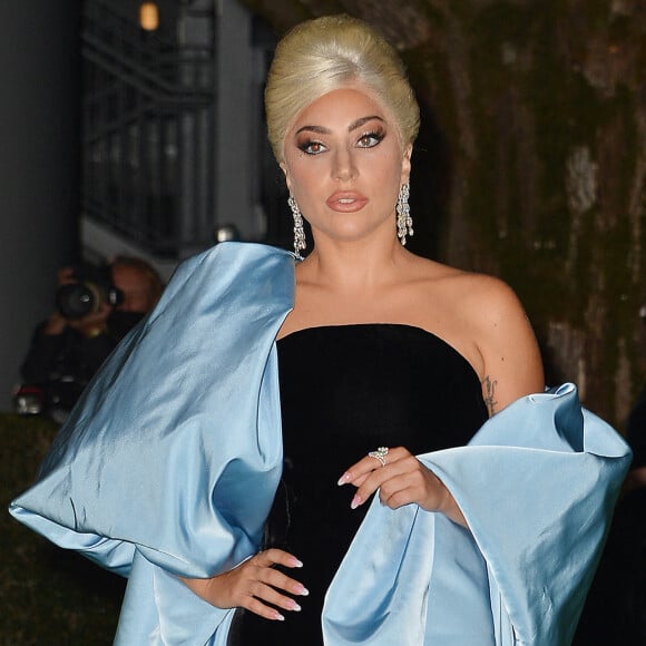 Lady Gaga à la soirée de gala de l'Academy Museum of Motion Pictures à Los Angeles.