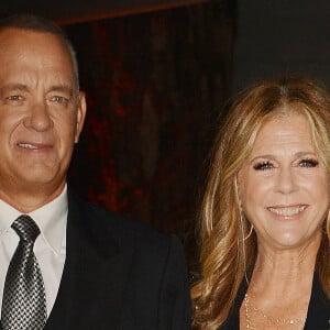 Tom Hanks et sa femme Rita Wilson - People à la soirée de gala de l'Academy Museum of Motion Pictures à Los Angeles, le 25 septembre 2021. 