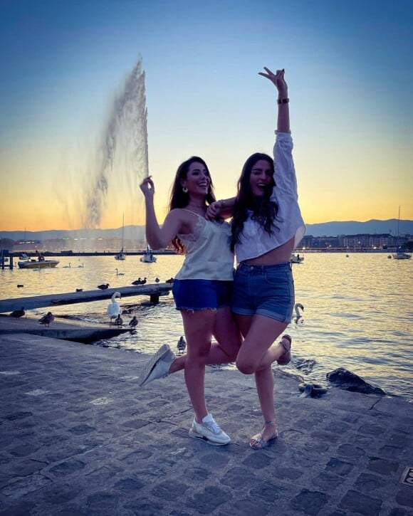 Cinzia et Rose-Marie de "Pékin Express 2021" en vacances à Hyères, août 2021