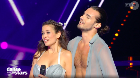 Lucie Lucas et Anthony Colette dans "Danse avec les stars 2021" sur TF1. 