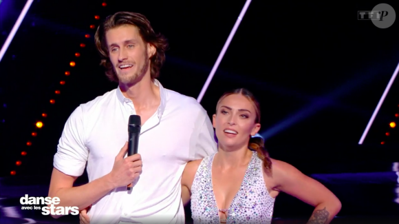 Jean-Baptiste Maunier et Inès Vandamme dans "Danse avec les stars 2021" sur TF1. 