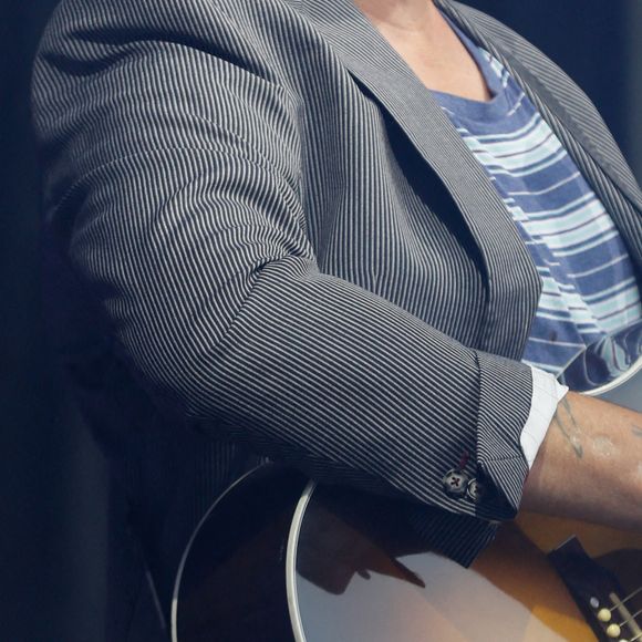 L'interprète britannique de rock Pete Doherty lors de la Fête de la musique 2021 version Fip aux Arènes de Lutèce, à Paris, France, le 21 juin 2021. © Christophe Clovis/Bestimage