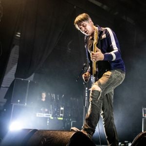 Pete Doherty et son groupe de rock "The Libertines" se produisent en concert à Berlin, le 5 novembre 2019.
