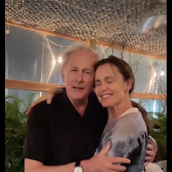 Jennifer Garner et Victor Garber réunis pour les 20 ans de la série "Alias". Le 1er octobre 2021.