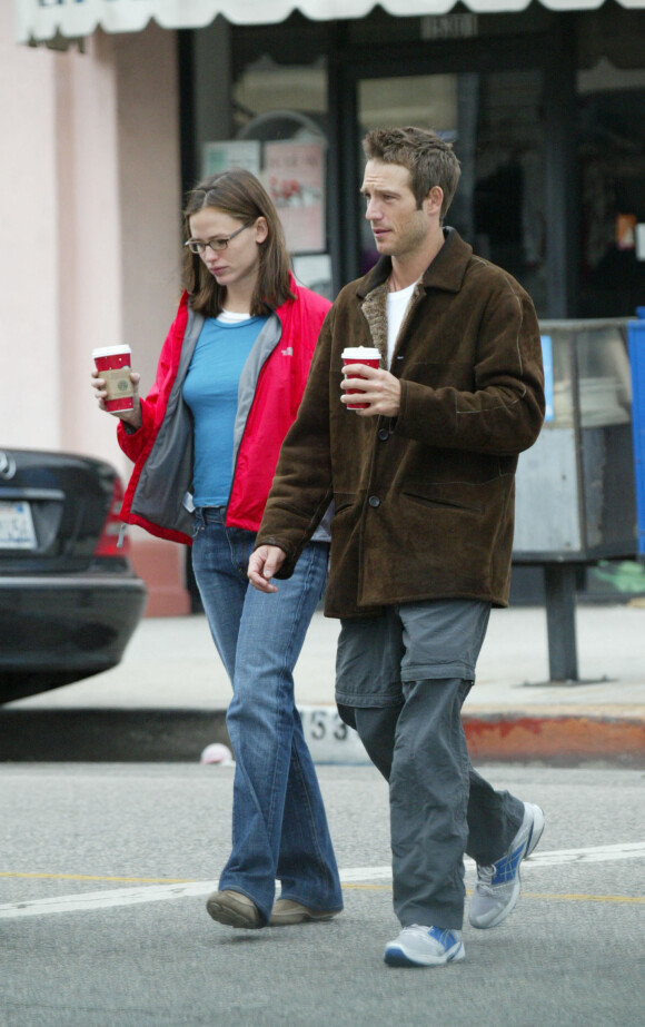 Jennifer Garner et Michael Vartan à Los Angeles. Le 16 novembre 2003. @ Buchan/Carrillo/PCN/ABACAPRESS.COM