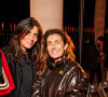 Emmanuelle Alt et Mademoiselle Agnès assistent au défilé Isabel Marant, collection prêt-à-porter printemps-été 2022, au domaine national du Palais Royal. Paris, le 30 septembre 2021.