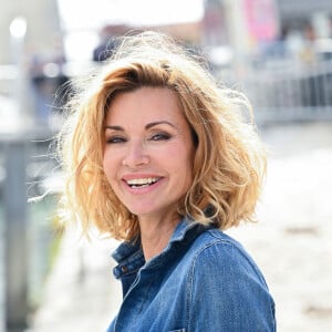 Ingrid Chauvin - Photocall lors du Festival de la Fiction de La Rochelle. Le 18 septembre 2021.